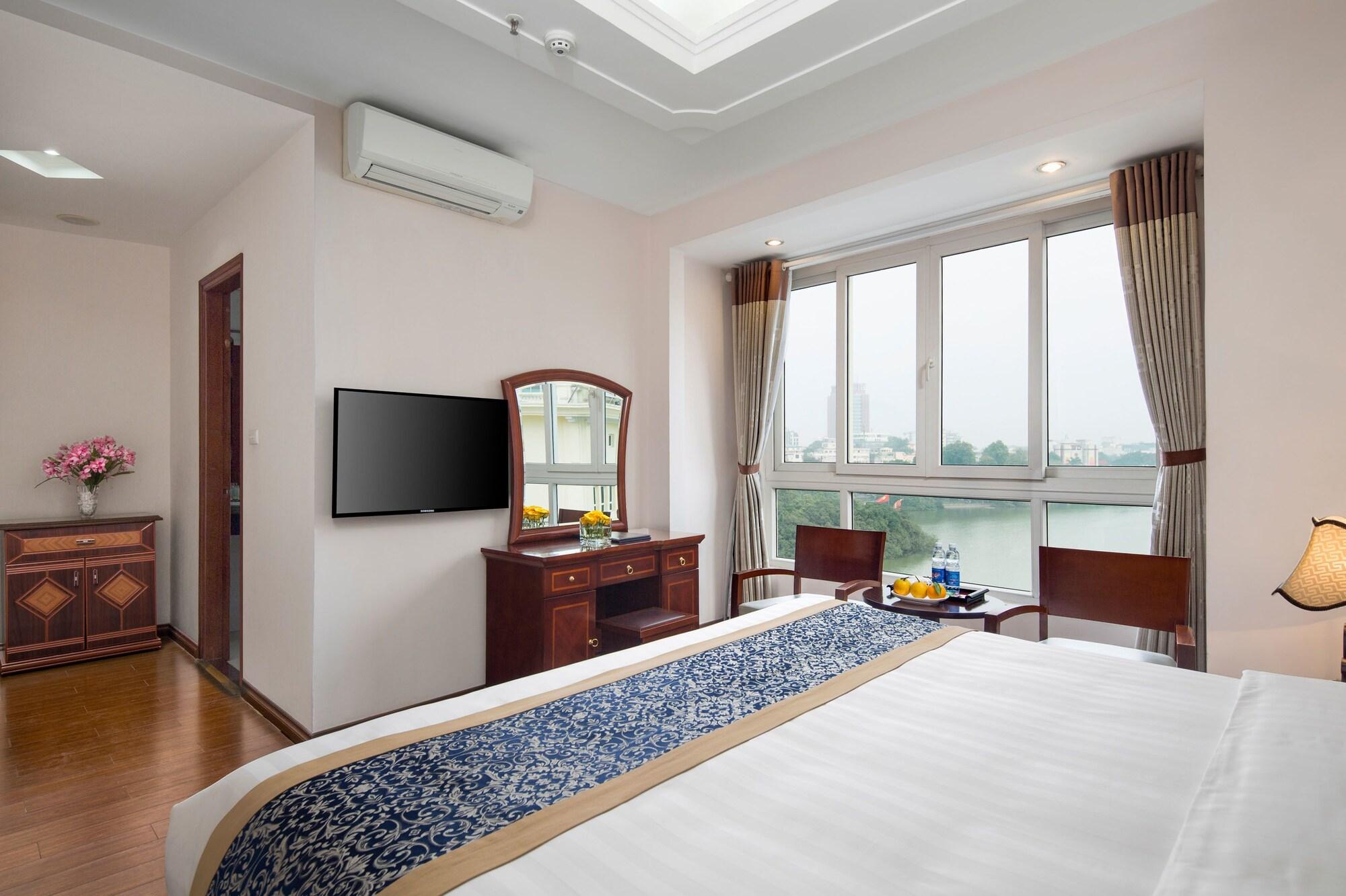 โรงแรมเลคไซด์ พาเลซ ฮานอย ภายนอก รูปภาพ